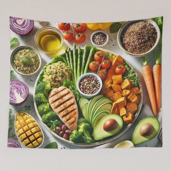 Item preview, A complete meal includes proteins, carbohydrates and fats. designed and sold by signumm.