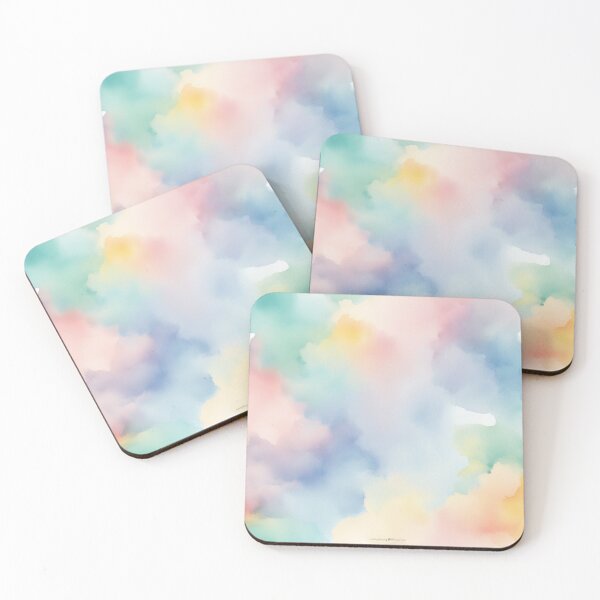 Item preview,  Free Vector Pastel Watercolor Painted Background designed and sold by hjian8219.