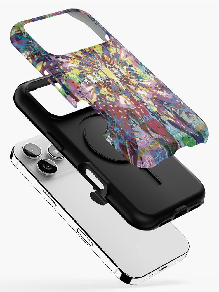 Thumbnail 2 of 4, iPhone Case, Dark Star Abstract designed and sold by Rickybrook.