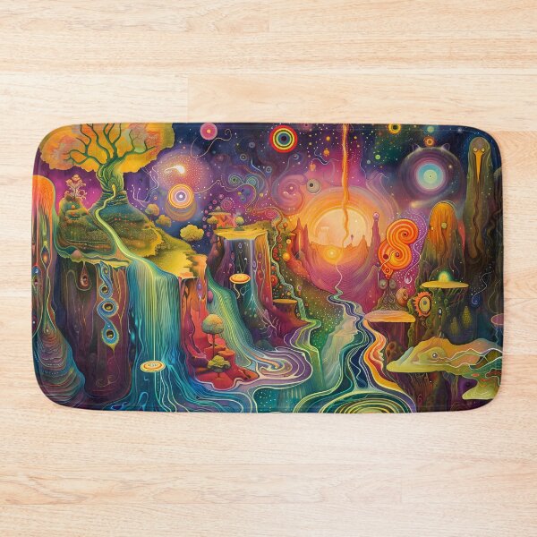 Item preview, Surreal Dreams of Psychedelic Landscapes designed and sold by HarmonicDaze.