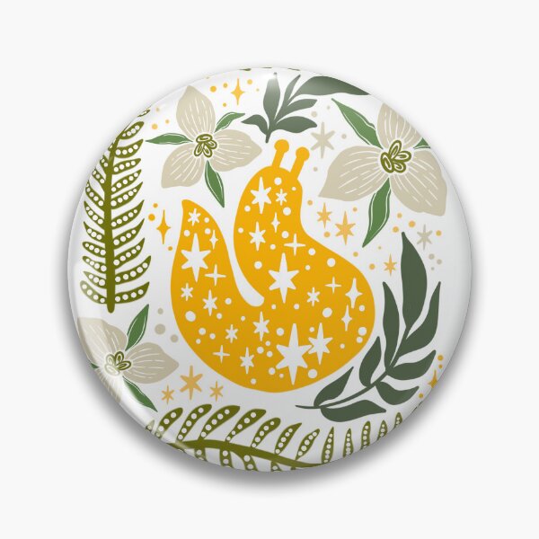 Item preview, Cosmic Banana Slug Folk Art designed and sold by CattGDesigns.