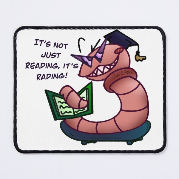 Item preview, RAD Book Worm designed and sold by Lilac-Gh0st.