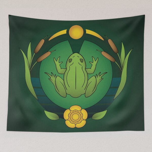 Item preview, Frog Sigil designed and sold by HighwaterArt.