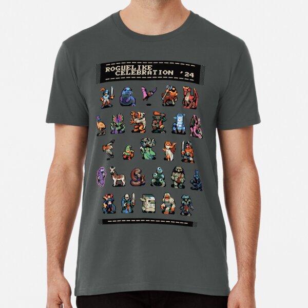 Item preview, Roguelike Celebration 2024 (No Background) designed and sold by Roguelike Celebration.