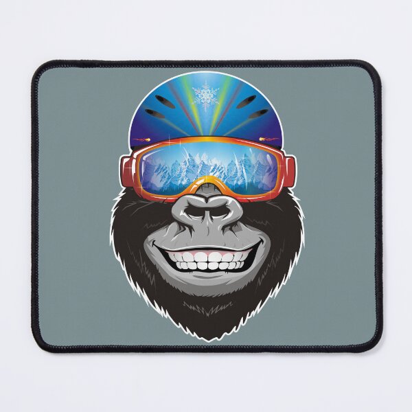 Item preview, Gorilla cool helmet ski goggles designed and sold by studioss76.