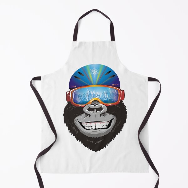 Item preview, Gorilla cool helmet ski goggles designed and sold by studioss76.