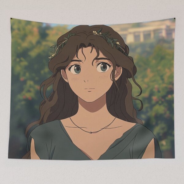 Item preview, Helen of Troy, Greek mythology | Anime style designed and sold by ComicsFactory.
