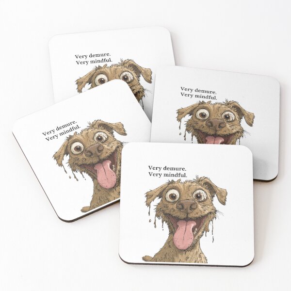 Item preview, Very demure, Very mindful Dog designed and sold by GoatAndCamel.