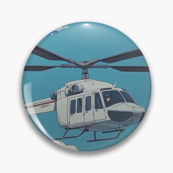 Item preview, Helicopter | Anime style designed and sold by ComicsFactory.