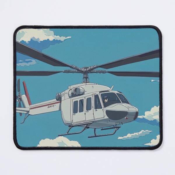 Item preview, Helicopter | Anime style designed and sold by ComicsFactory.