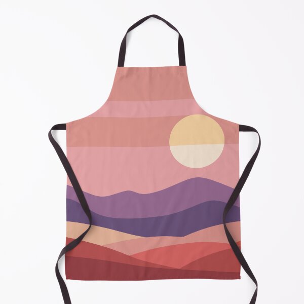 Item preview, sunset mountains lineart aesthetic designed and sold by rlav123.