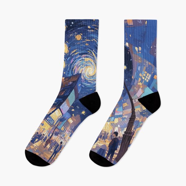 Item preview, City of Starry night designed and sold by Nowshin Tasnim.