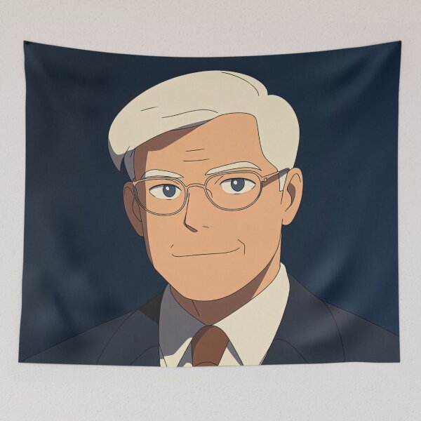 Item preview, Helmut Schmidt | Anime style designed and sold by ComicsFactory.