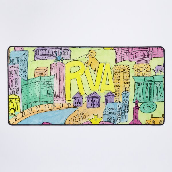 Item preview, RVA Richmond Virginia Cityscape designed and sold by Sonoran Glimmer.