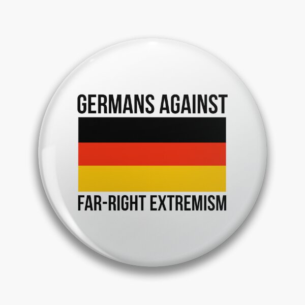 Item preview, Germans against far-right extremism  designed and sold by Rachel the Artist .