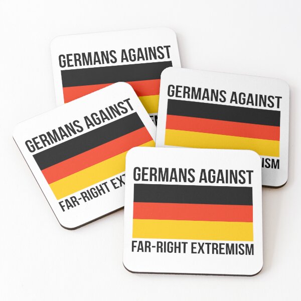 Item preview, Germans against far-right extremism  designed and sold by Rachel the Artist .