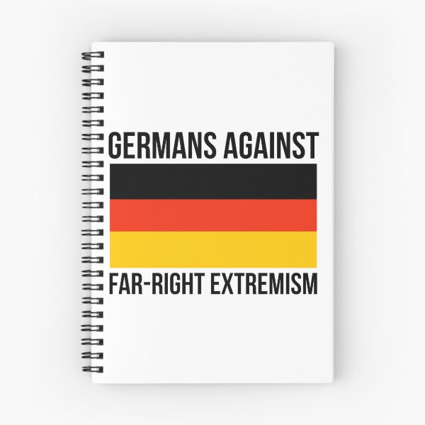 Item preview, Germans against far-right extremism  designed and sold by Rachel the Artist .