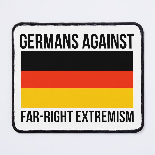 Item preview, Germans against far-right extremism  designed and sold by Rachel the Artist .
