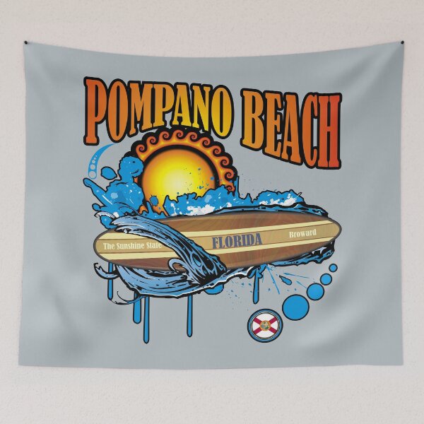 Item preview, Pompano Beach Florida surf designed and sold by studioss76.