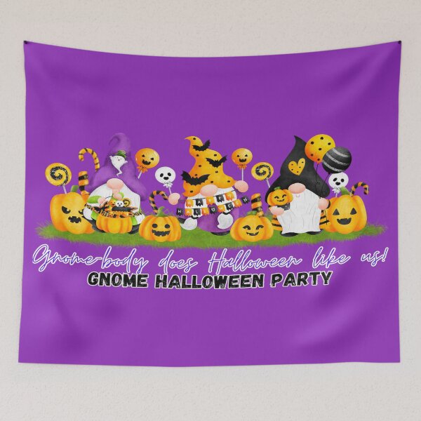Item preview, Gnome-body Does Halloween Like Us! | Fun Gnome Party Halloween Design for Spooky Fun & Decor designed and sold by Gnome to Express.