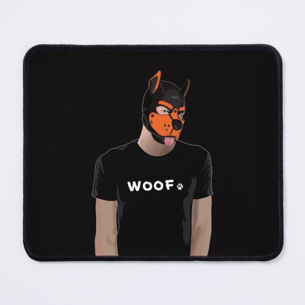 Item preview, Woof – Pup Play (Orange) designed and sold by Steve Anderssen.
