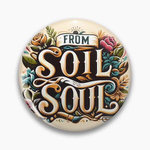 Artikelvorschau, From Soil To Soul, Typografie entworfen und verkauft von maxmaj.