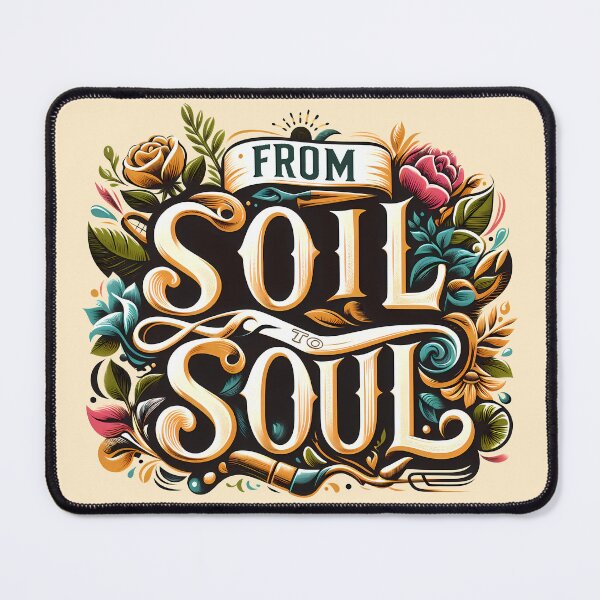 Item preview, From Soil To Soul, typography designed and sold by maxmaj.