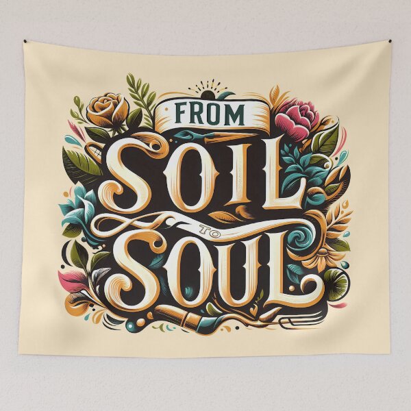 Item preview, From Soil To Soul, typography designed and sold by maxmaj.