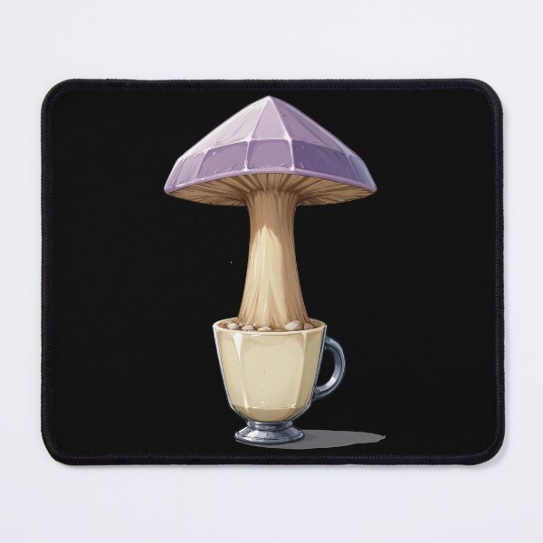 Item preview, Trippy crystal Magic Mushrooms Tea cup designed and sold by Arcane  Adorable.