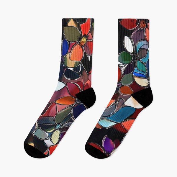Item preview, Colorful Flowers Aesthetic - Fun Pattern designed and sold by HausKatz.