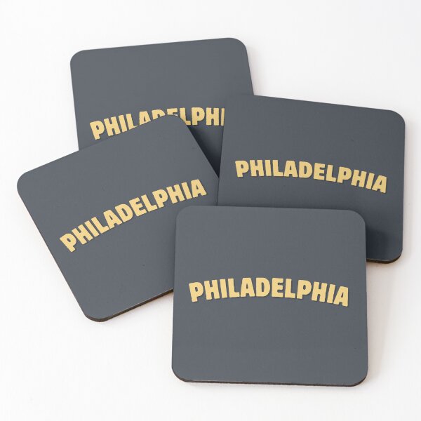 Item preview, Philadelphia (block typeface) in gold minimalist designed and sold by DesignCollectiv.