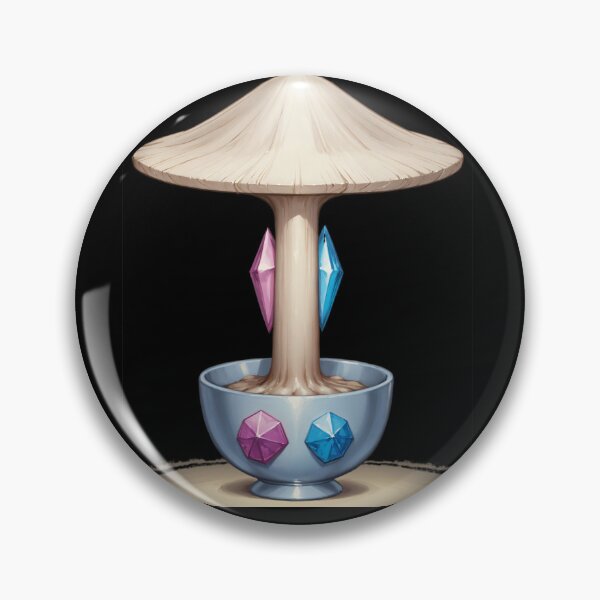 Item preview, Trippy crystal Magic Mushrooms Tea cup Alter designed and sold by Arcane  Adorable.