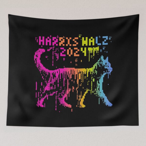 Item preview, Harris Walz 24 - Cat Glitch designed and sold by vestalshop.