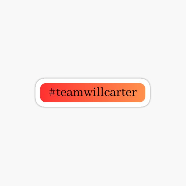 Item preview, #teamwillcarter designed and sold by authorbrgoodwin.