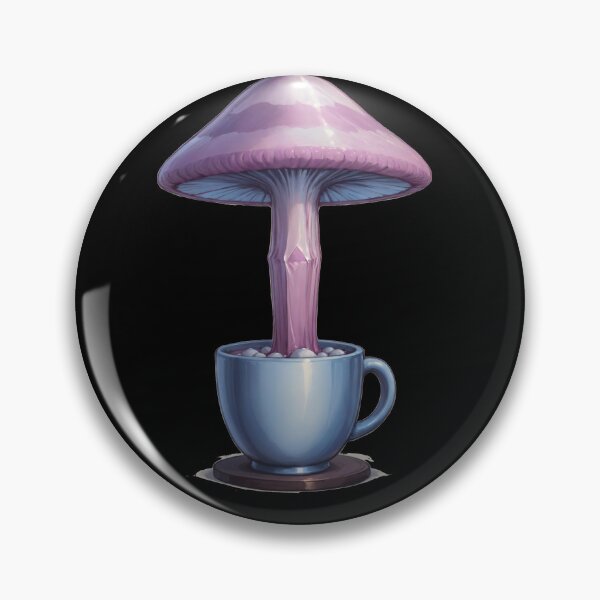 Item preview, Trippy crystal Magic Mushrooms Tea cup wand designed and sold by Arcane  Adorable.