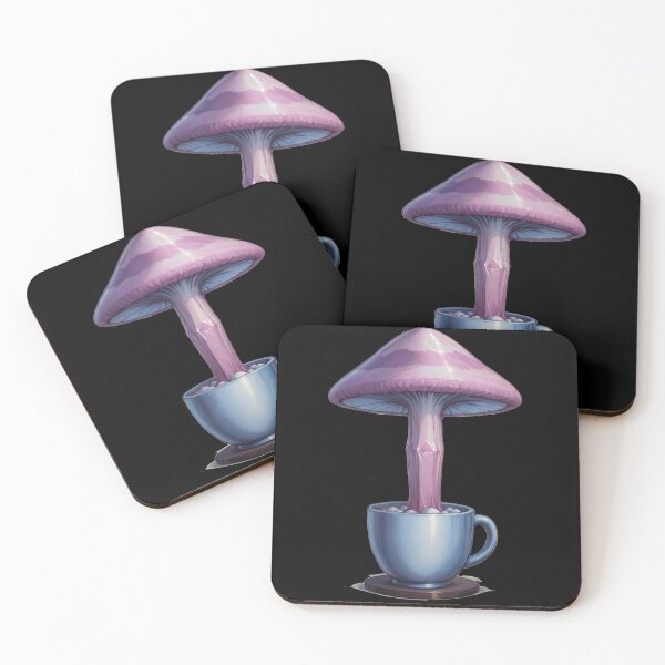 Item preview, Trippy crystal Magic Mushrooms Tea cup wand designed and sold by Arcane  Adorable.
