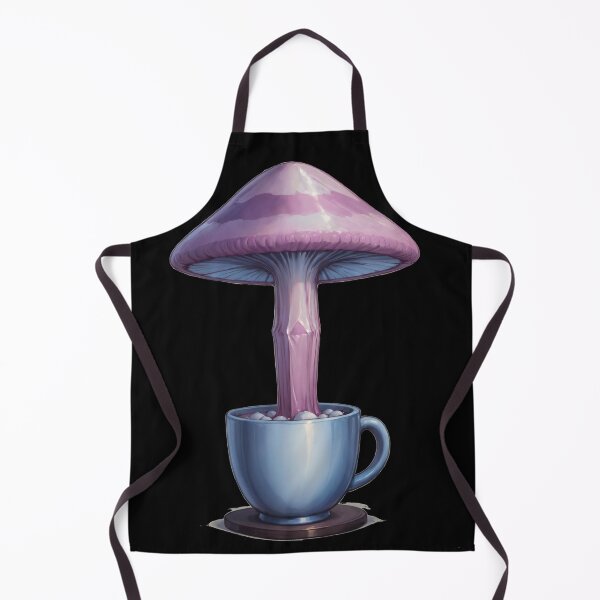 Item preview, Trippy crystal Magic Mushrooms Tea cup wand designed and sold by Arcane Adorable.