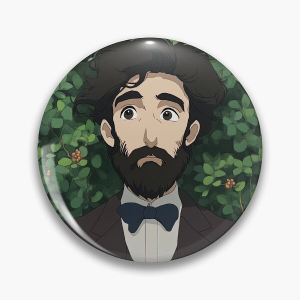 Item preview, Henry David Thoreau | Anime style designed and sold by ComicsFactory.