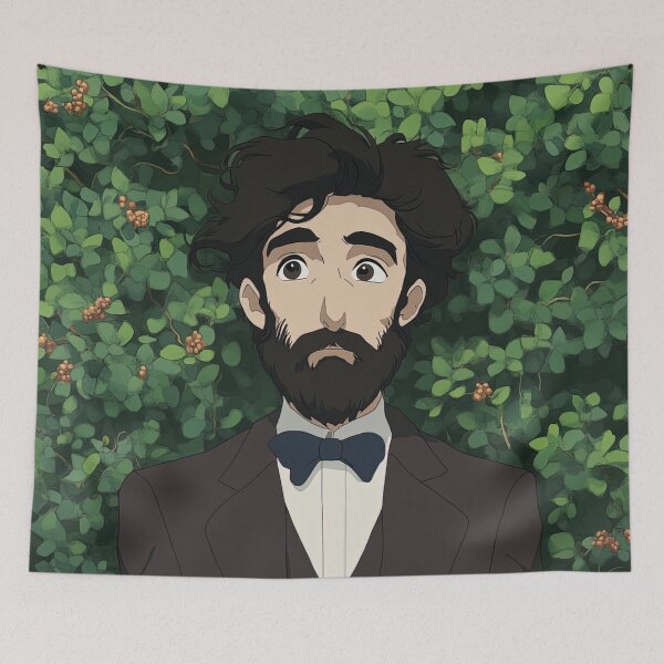 Item preview, Henry David Thoreau | Anime style designed and sold by ComicsFactory.