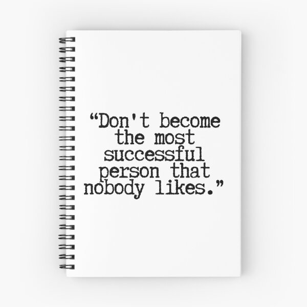 Item preview, Don't become the most successful person that nobody likes.  designed and sold by CharmStudio.