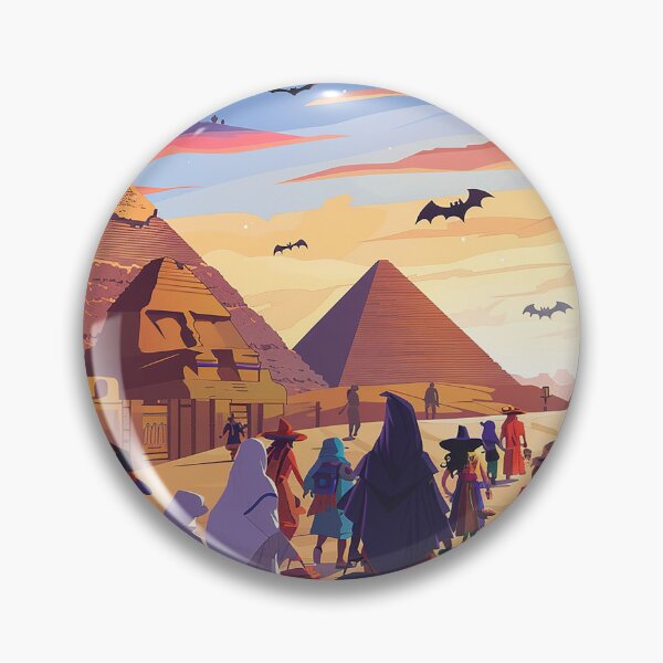 Artikelvorschau, Halloween in Gizeh! entworfen und verkauft von PyramidSchmear.