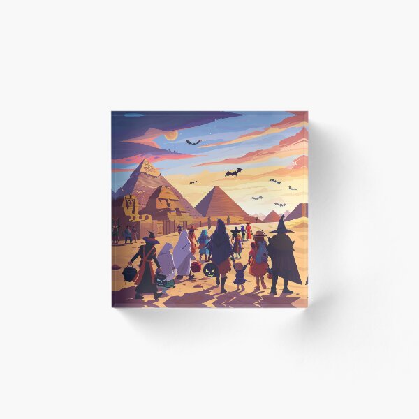Item preview, Halloween In Giza! designed and sold by PyramidSchmear.