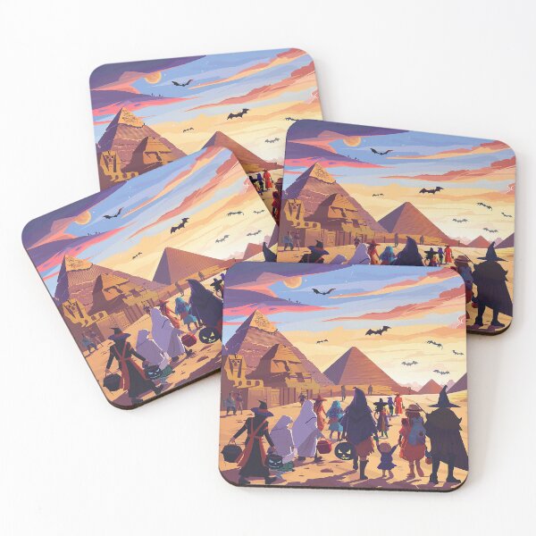 Item preview, Halloween In Giza! designed and sold by PyramidSchmear.