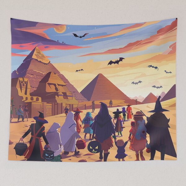 Item preview, Halloween In Giza! designed and sold by PyramidSchmear.