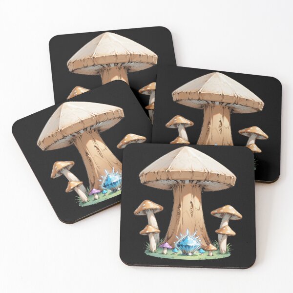 Item preview, Trippy crystal Magic Mushrooms Alter  designed and sold by Arcane  Adorable.