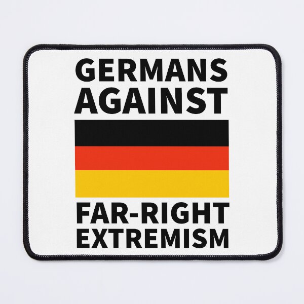 Item preview, Germans against far-right extremism  designed and sold by Rachel the Artist .