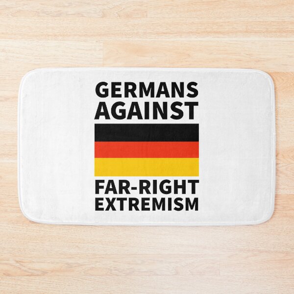 Item preview, Germans against far-right extremism  designed and sold by Rachel the Artist .