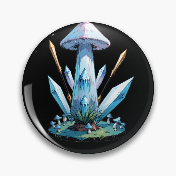 Item preview, Trippy crystal Magic Mushrooms Alter  designed and sold by Arcane  Adorable.