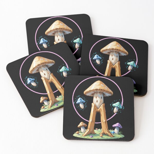 Item preview, Trippy Witchy crystal Magic Mushrooms Alter  designed and sold by Arcane  Adorable.