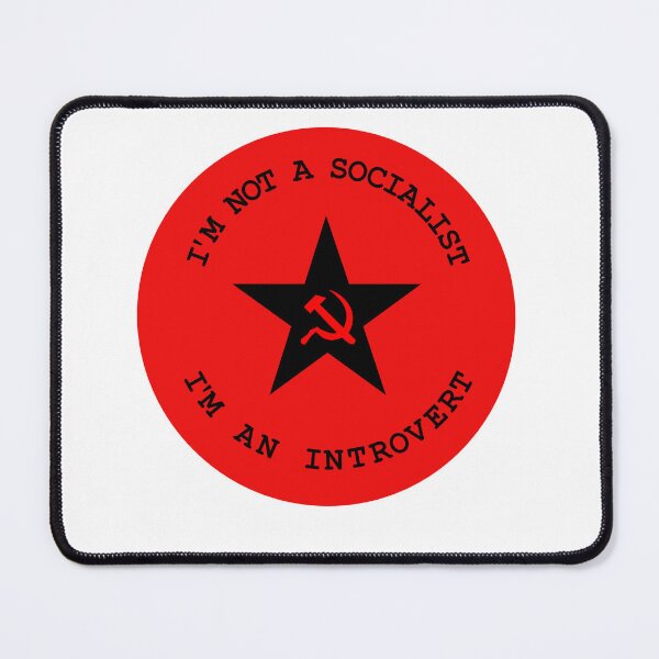 Item preview, Introverted Politics designed and sold by Riddled_Creations.